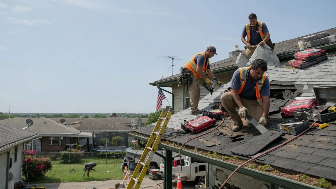 Roof Repair in Little Elm, TX near me